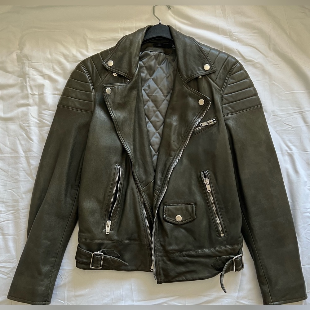 Blk Dnm Vintage Leather Jacket